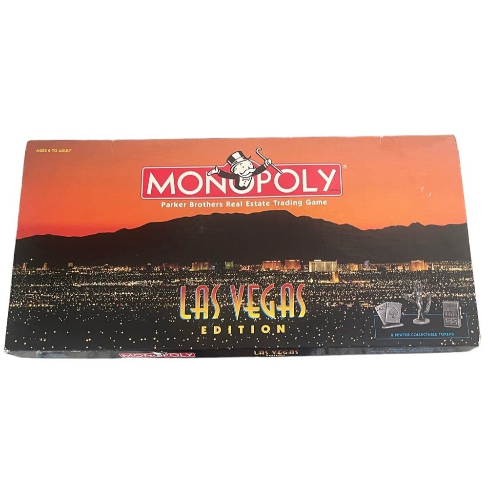 Monopoly Las Vegas Edition 1997 100% Complete